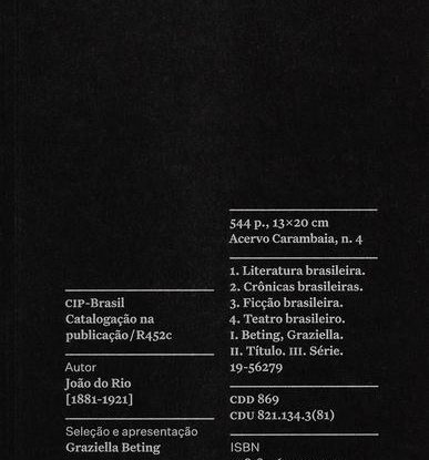 CRÔNICA, FOLHETIM, TEATRO - COLEÇÃO ACERVO