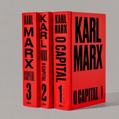caixa O capital –  Livros 1–3 com preço especial de lançamento